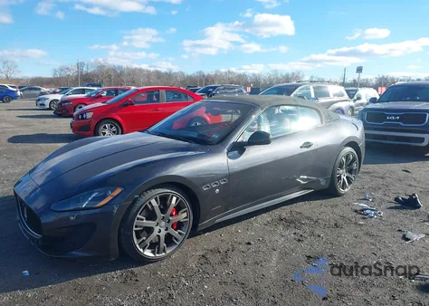 2013 Maserati Granturismo Sport z USA, uszkodzony, nr VIN ZAM45VMA2D0068420